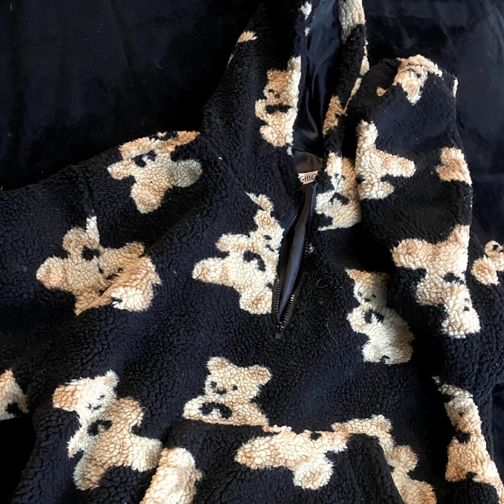 Cute Soft Thick Warm Bear Hoodie High Quality